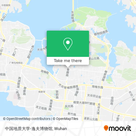 中国地质大学-逸夫博物馆 map