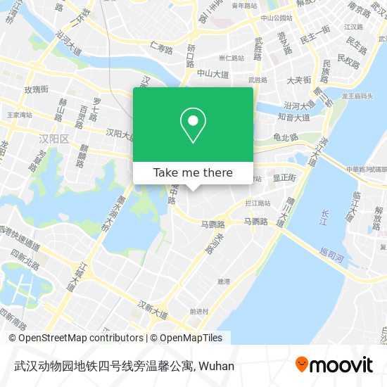 武汉动物园地铁四号线旁温馨公寓 map