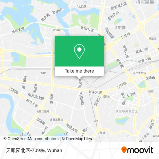 天顺园北区-709栋 map