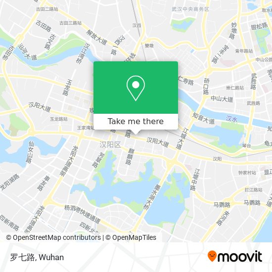 罗七路 map