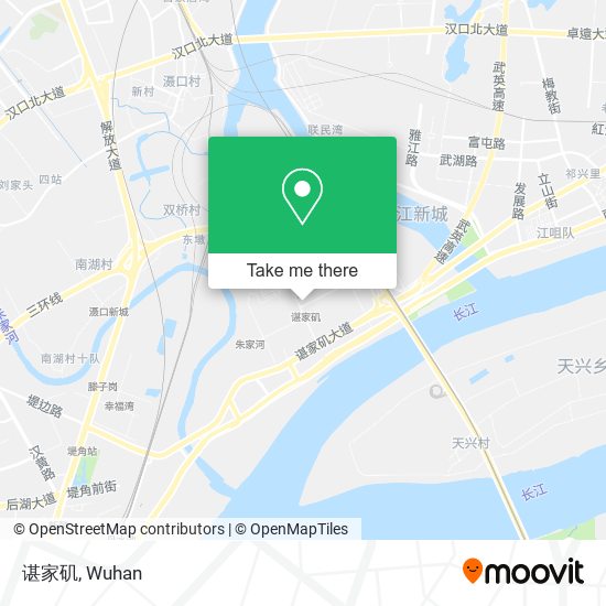 谌家矶 map