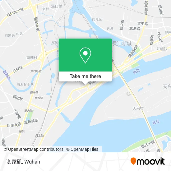 谌家矶 map