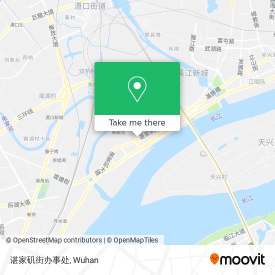 谌家矶街办事处 map