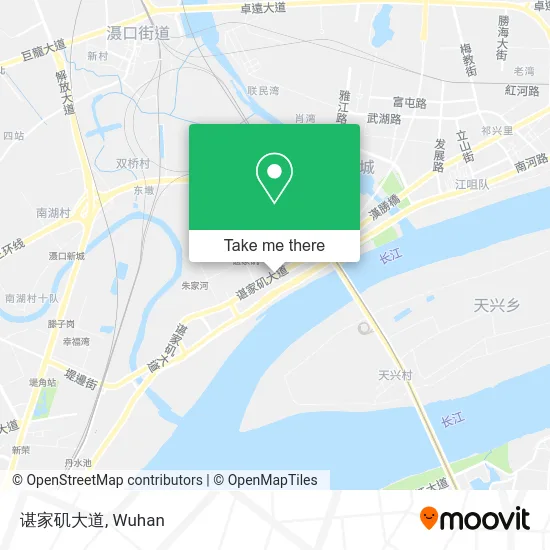 谌家矶大道 map