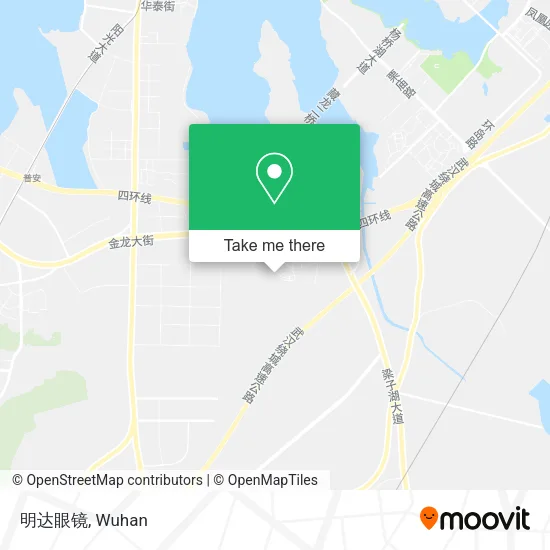 明达眼镜 map