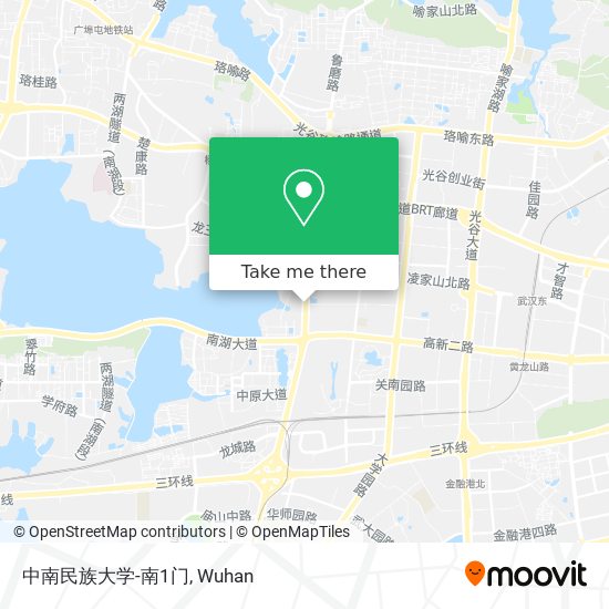中南民族大学-南1门 map