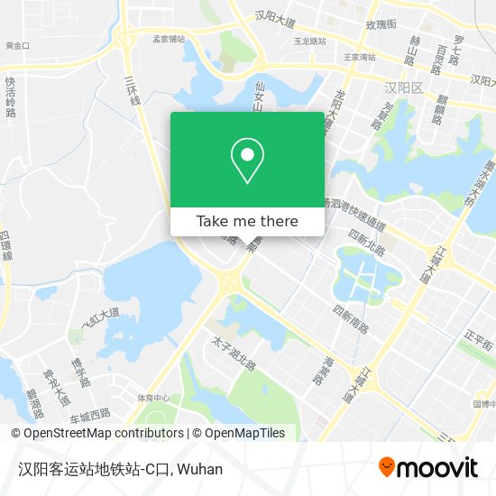 汉阳客运站地铁站-C口 map