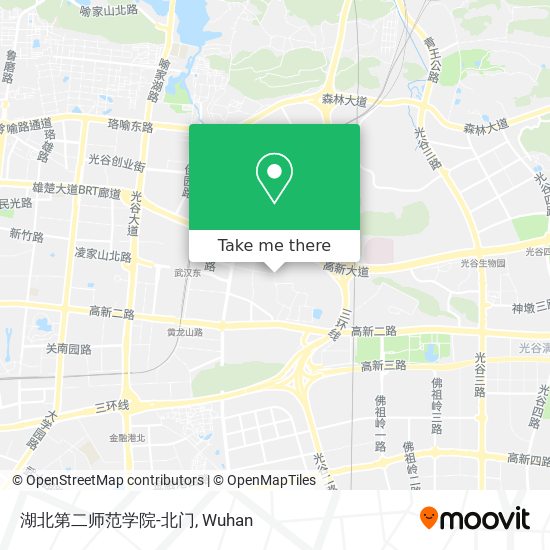 湖北第二师范学院-北门 map