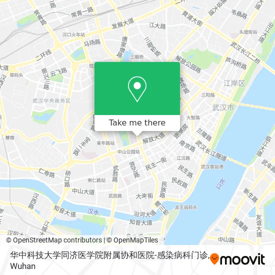 华中科技大学同济医学院附属协和医院-感染病科门诊 map