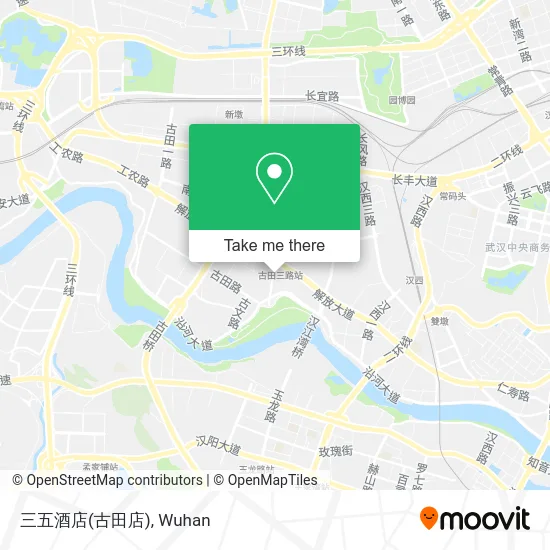 三五酒店(古田店) map