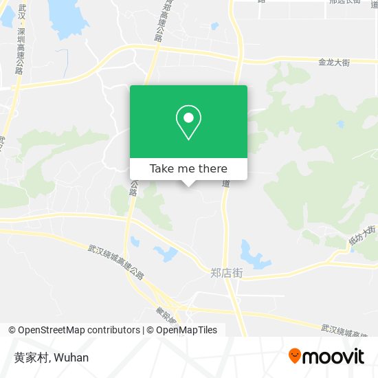 黄家村 map