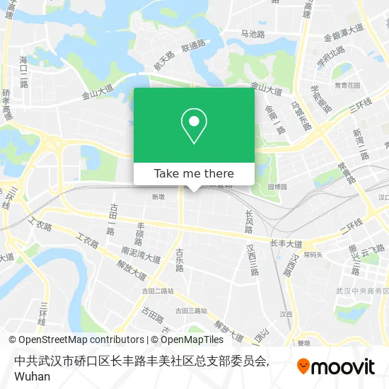中共武汉市硚口区长丰路丰美社区总支部委员会 map