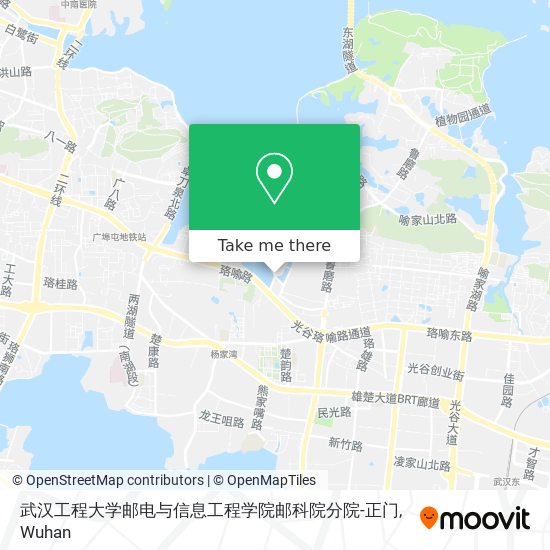 武汉工程大学邮电与信息工程学院邮科院分院-正门 map