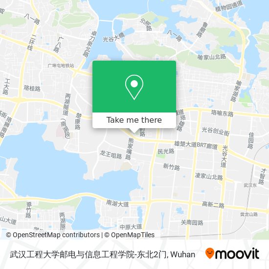 武汉工程大学邮电与信息工程学院-东北2门 map