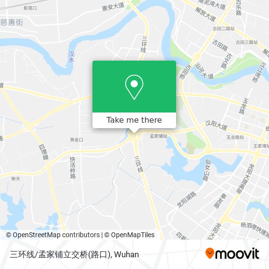 三环线/孟家铺立交桥(路口) map