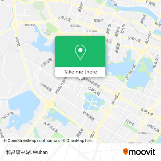 和昌森林湖 map