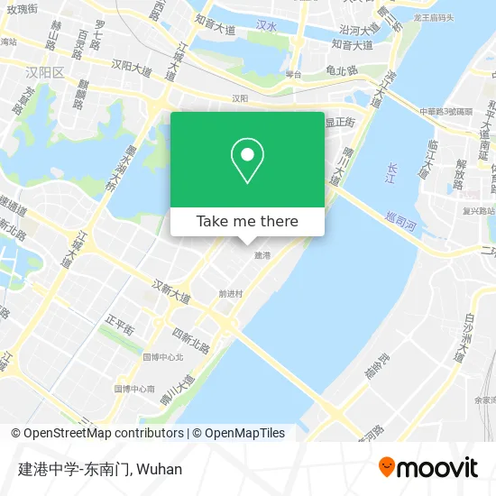 建港中学-东南门 map