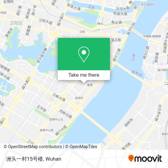洲头一村15号楼 map