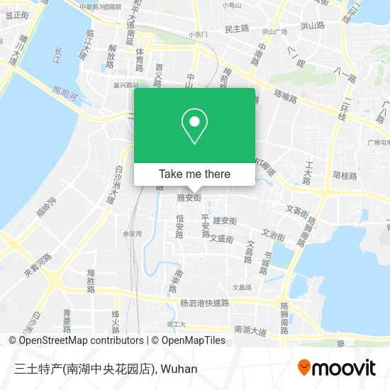 三土特产(南湖中央花园店) map