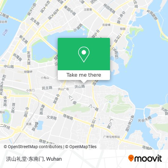 洪山礼堂-东南门 map