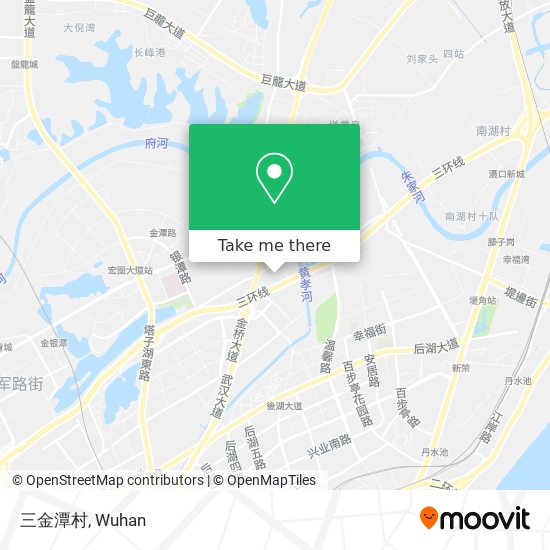 三金潭村 map