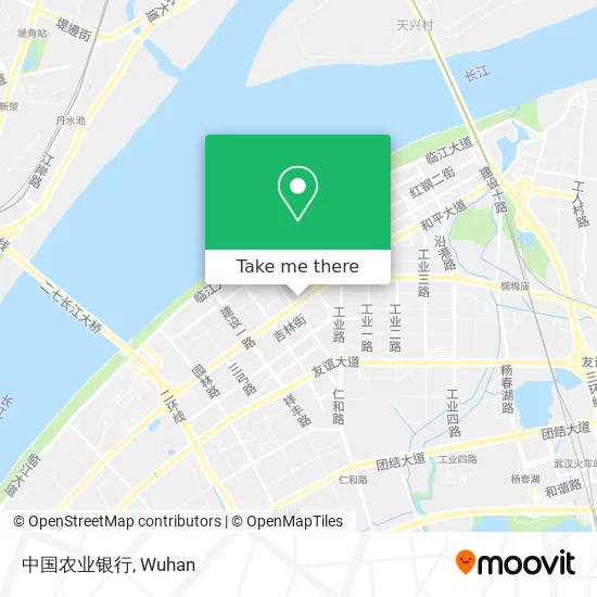 中国农业银行 map