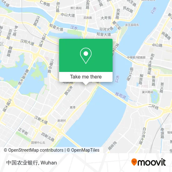 中国农业银行 map