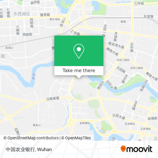 中国农业银行 map