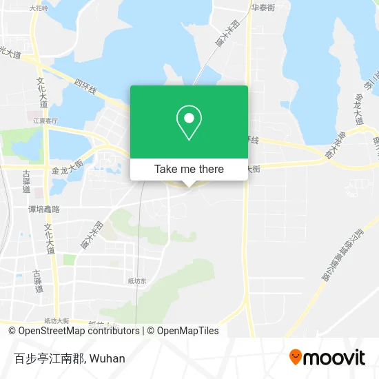 百步亭江南郡 map