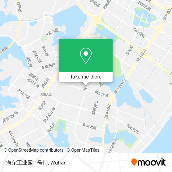 海尔工业园-1号门 map