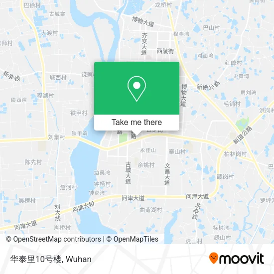 华泰里10号楼 map