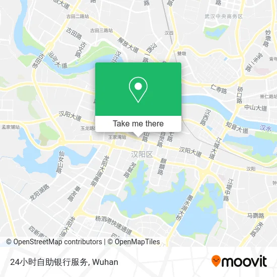 24小时自助银行服务 map