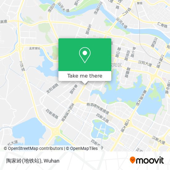 陶家岭(地铁站) map