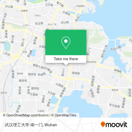 武汉理工大学-南一门 map