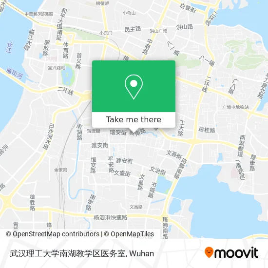 武汉理工大学南湖教学区医务室 map