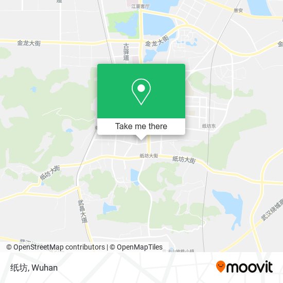 纸坊 map
