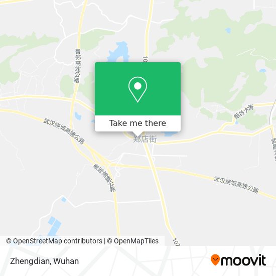 Zhengdian map
