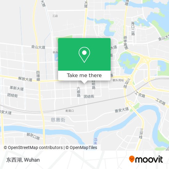 东西湖 map