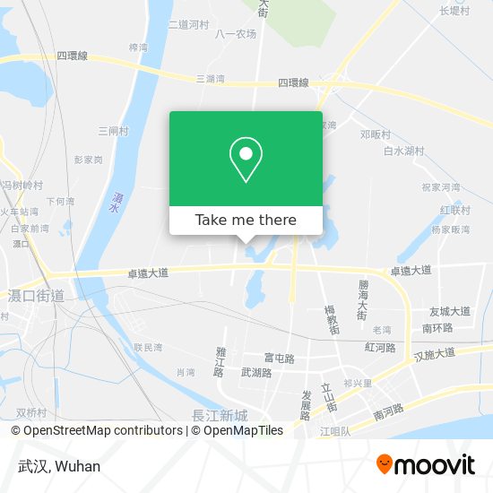 武汉 map