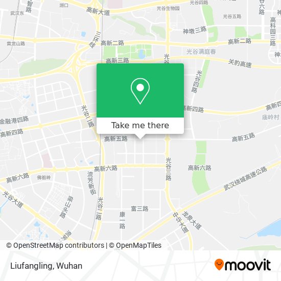 Liufangling map