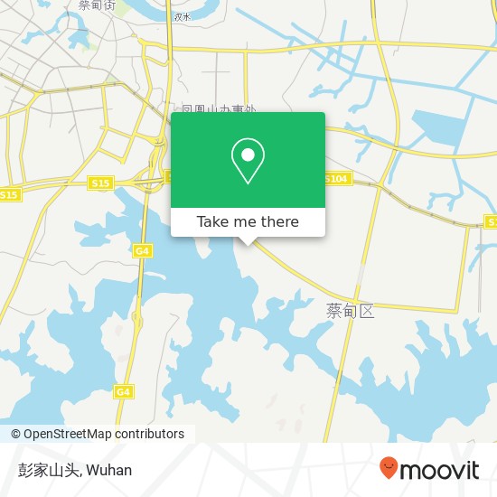 彭家山头 map
