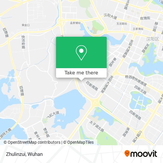 Zhulinzui map