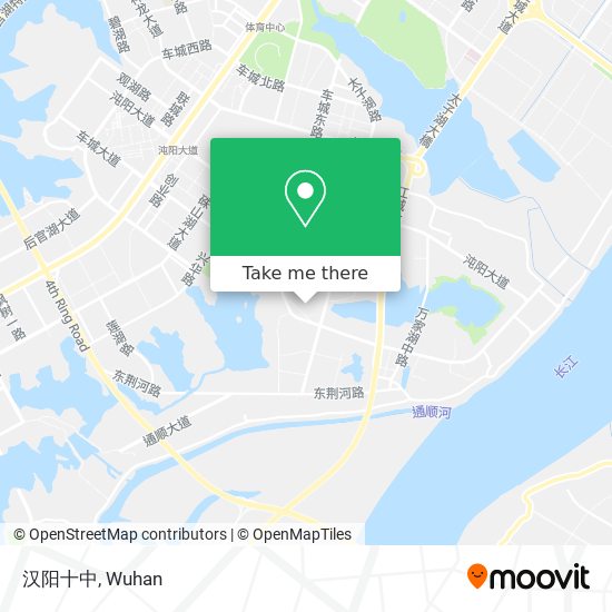 汉阳十中 map