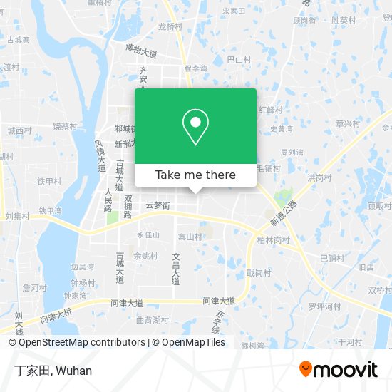 丁家田 map