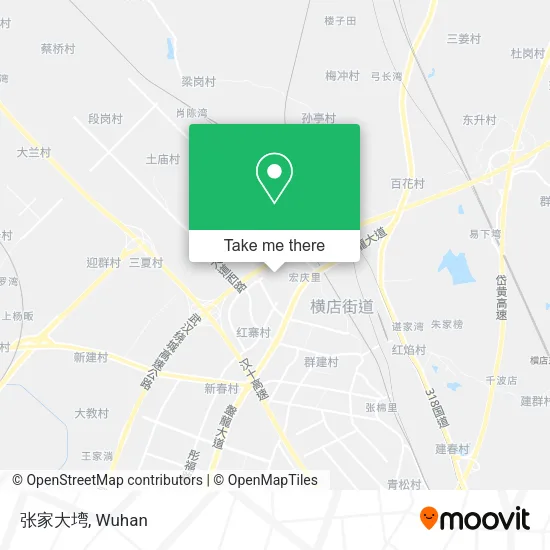张家大塆 map