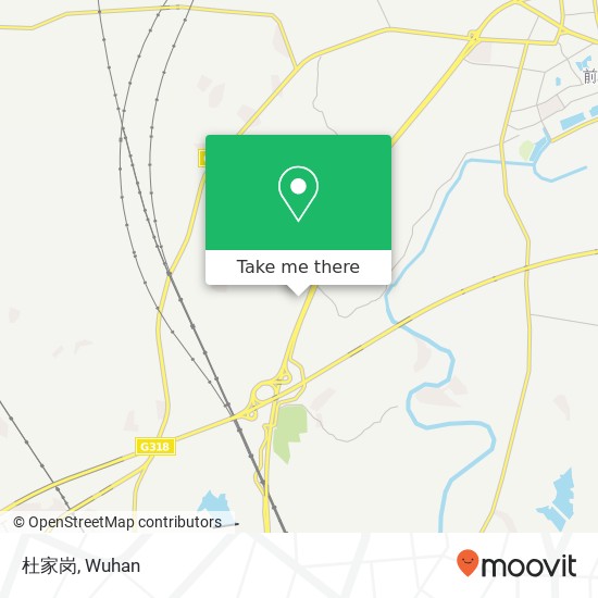 杜家岗 map