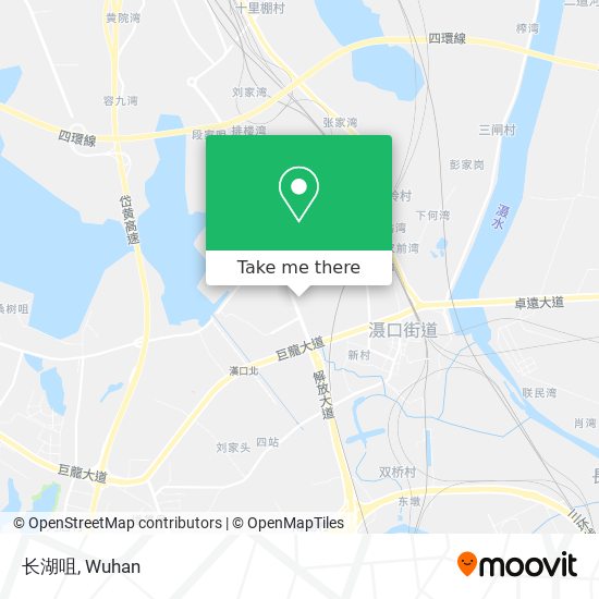 长湖咀 map