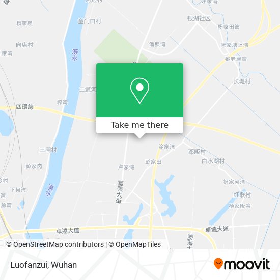 Luofanzui map