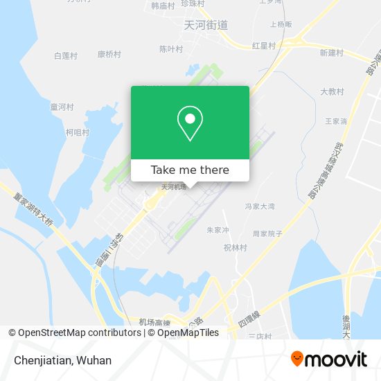 Chenjiatian map