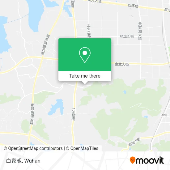 白家畈 map